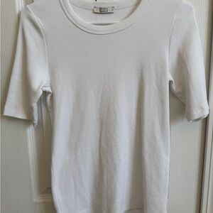 AYR White Short Sleeve Top